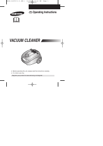 Manual Samsung SC4180 Vacuum Cleaner