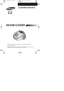 Manual Samsung SC4181 Vacuum Cleaner