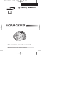 Manual Samsung SC4187 Vacuum Cleaner