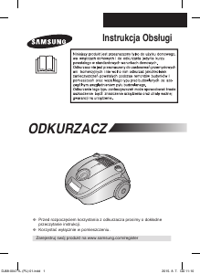 Instrukcja Samsung SC41E0 Odkurzacz