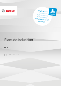 Manual de uso Bosch PID631BB5E Placa