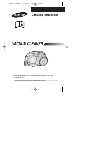 Manual Samsung SC4340 Vacuum Cleaner