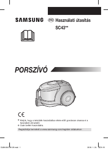 Εγχειρίδιο Samsung SC43E0 Ηλεκτρική σκούπα