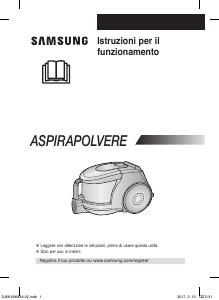 Manual de uso Samsung SC43Q0 Aspirador