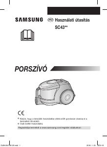 Használati útmutató Samsung SC43U0 Porszívó