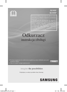 Instrukcja Samsung SC45S0 Odkurzacz