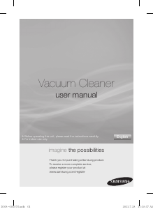 Manual Samsung SC4755 Vacuum Cleaner