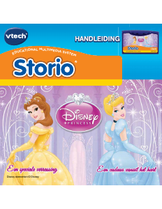 Handleiding VTech Storio Disney Princesses