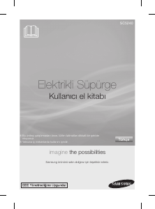 Kullanım kılavuzu Samsung SC5240 Elektrikli süpürge