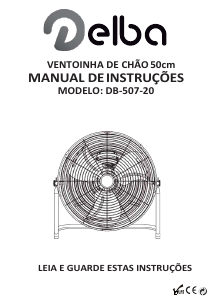 Manual Delba DB-507-20 Ventilador