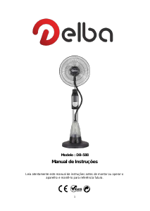 Manual Delba DB-588 Ventilador