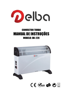 Manual Delba DB-228 Aquecedor