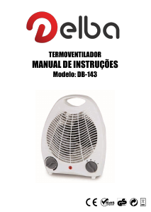 Manual Delba DB-143 Aquecedor