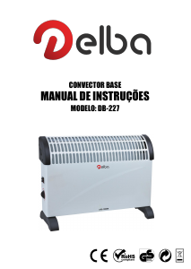 Manual Delba DB-227 Aquecedor