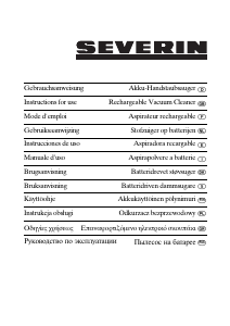 Manual de uso Severin AH 7908 Aspirador de mano