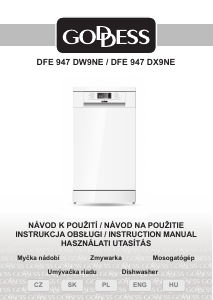 Manual Goddess DFE 947 DX9NE Dishwasher