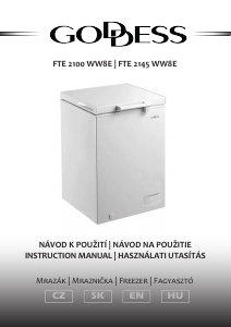 Manual Goddess FTE2145WW8E Freezer