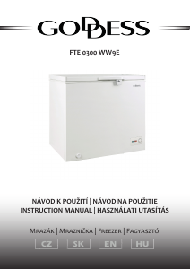 Manual Goddess FTE0300WW9E Freezer