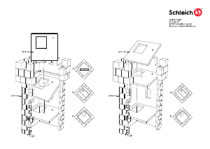 Mode d’emploi Schleich set 40191 Eldrador Château fort