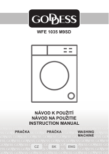 Manual Goddess WFE 1035M9SD Washing Machine