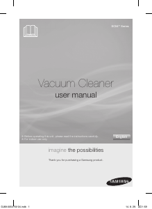 Manual Samsung SC54J0 Vacuum Cleaner