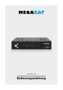 Bedienungsanleitung Megasat HD 601 V4 Digital-receiver
