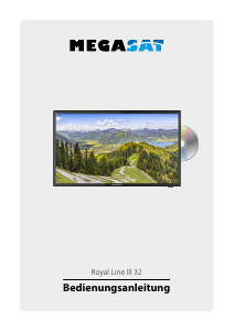 Manual Megasat Royal Line III 32 LED Television