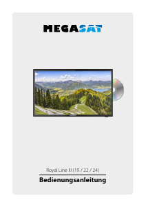 Manual Megasat Royal Line III 19 LED Television