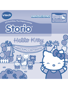 Handleiding VTech Storio Hello Kitty