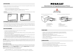 Manual Megasat ST-30 FP Safe