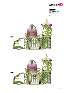 Handleiding Schleich set 42140 BayalaMagisch elfenkasteel met accessoires