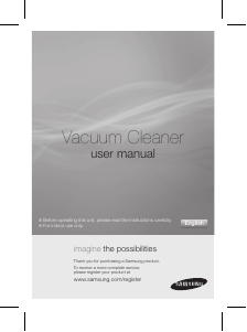 Manual Samsung SC5650 Vacuum Cleaner