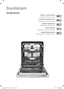 Manual Sandstrøm SID60W14N Dishwasher