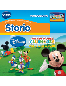 Handleiding VTech Storio Mickey Mouse Clubhouse