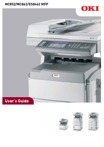 Manual OKI MC862dn Multifunctional Printer