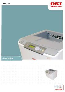 Manual OKI ES8140dn Printer