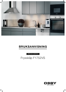 Bruksanvisning Osby F1752VS Frys