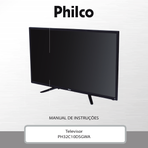 Manual Philco PH32C10DSGW Televisor LED