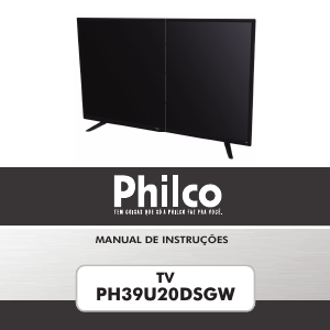 Manual Philco PH39U20DSGW Televisor LED