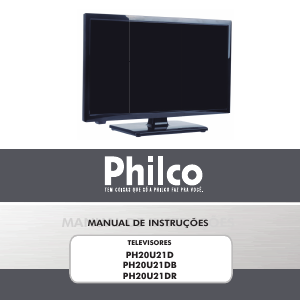 Manual Philco PH20U21DR Televisor LED