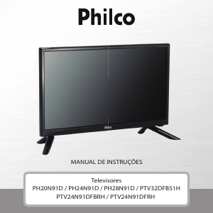 Manual Philco PH24N91D Televisor LED