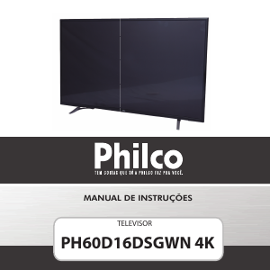 Manual Philco PH60D16DSGWN Televisor LED