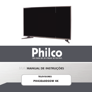 Manual Philco PH43E60DSGW Televisor LED