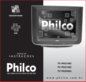 Manual Philco PH21M2 Televisor