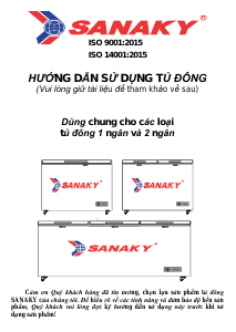 Hướng dẫn sử dụng Sanaky VH-218KL Tủ lạnh