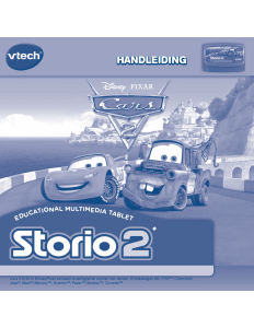 Handleiding VTech Storio2 Cars 2