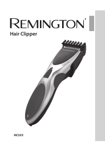 Manual Remington HC335 Titanium Aparat de tuns