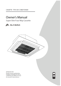 Handleiding AlpicAir AOU-35HPR1B Airconditioner