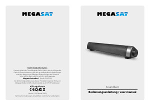 Bedienungsanleitung Megasat Soundbar I Lautsprecher