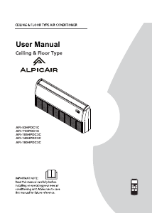 Handleiding AlpicAir AFI-71HPDC1C Airconditioner